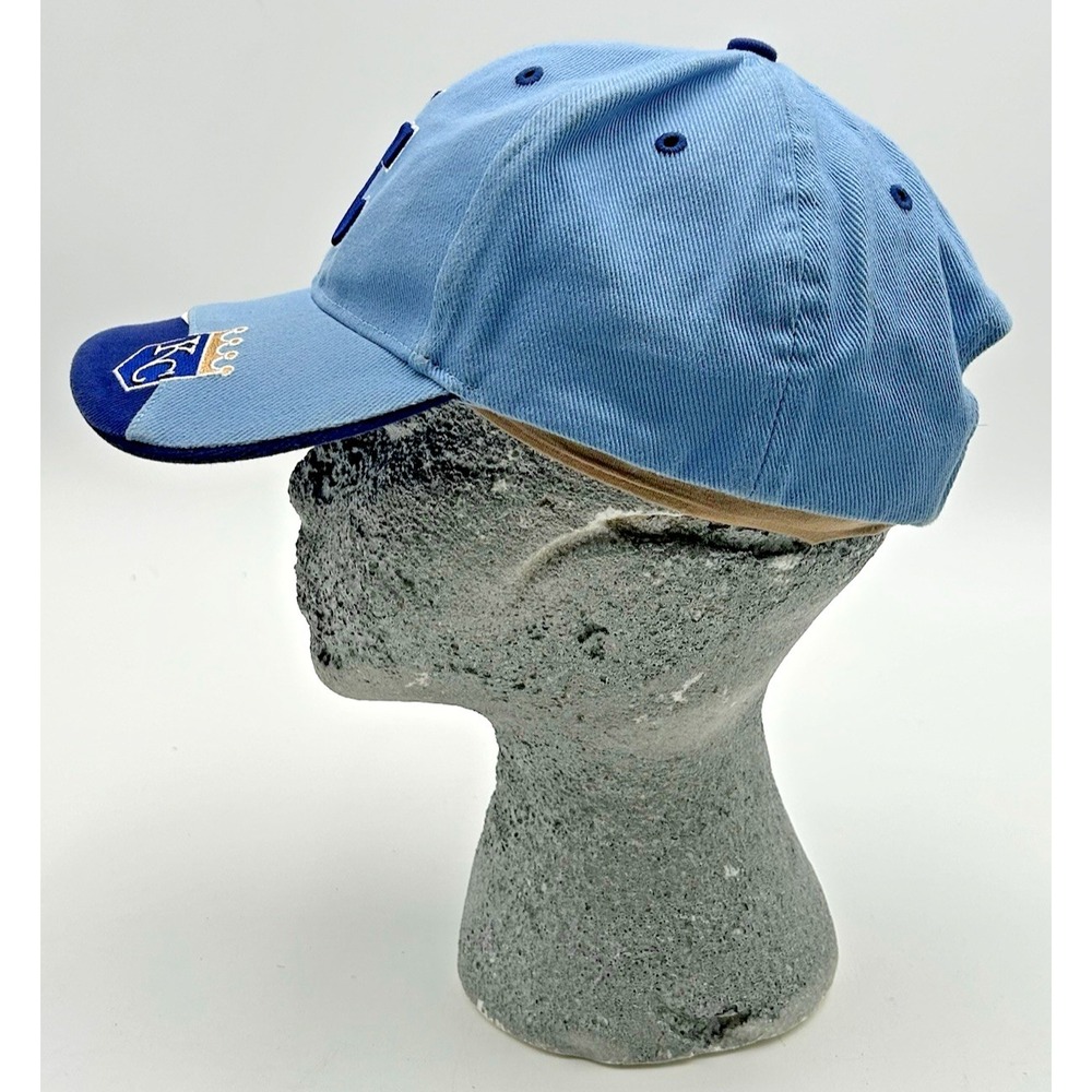 Kansas City Royals MLB '47 Adjustable Baseball Cap Hat KC Blue Vintage Style - Picture 6 of 14